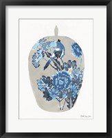 Blue Bird Vase Fine Art Print