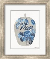 Blue Bird Vase Fine Art Print