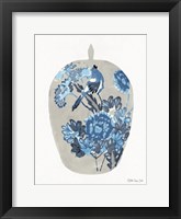 Blue Bird Vase Fine Art Print