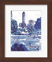 City Pond Fine Art Print