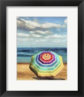 Beach Umbrella I Fine Art Print