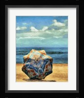 Beach Umbrella III Framed Print
