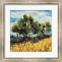 Mellow Yellow Landscape II Fine Art Print