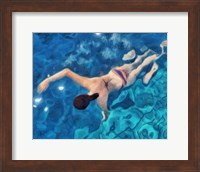 Morning Swimming I Fine Art Print
