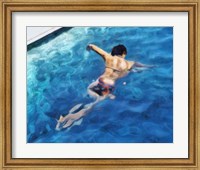 Morning Swimming II Fine Art Print