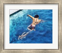 Morning Swimming II Fine Art Print