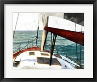 Sailing the Seas II Framed Print