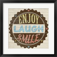 Seal of Laughter Framed Print