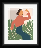 Peace + Strength II Framed Print