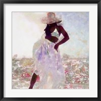 Her Colorful Dance I Framed Print