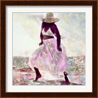 Her Colorful Dance II Fine Art Print