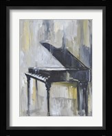 Piano in Gold I Fine Art Print