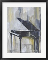 Piano in Gold I Fine Art Print