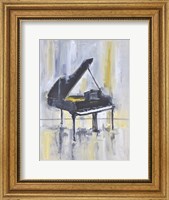 Piano in Gold II Fine Art Print