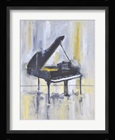 Piano in Gold II Fine Art Print