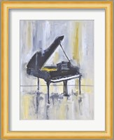 Piano in Gold II Fine Art Print