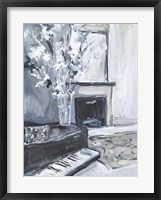 Piano Blues III Framed Print