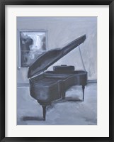 Piano Blues V Framed Print
