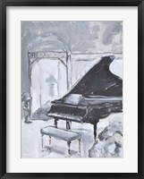 Piano Blues VI Framed Print
