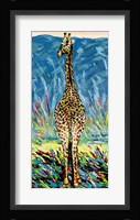 Regal Giraffe II Framed Print