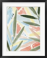 Tropical Impression II Framed Print