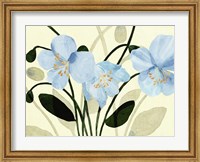 Blue Poppies II Fine Art Print