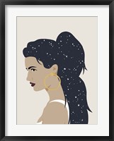 Heavenly Hair III Framed Print