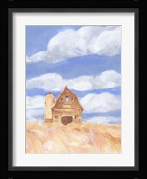 Wheatfield Barn II Fine Art Print