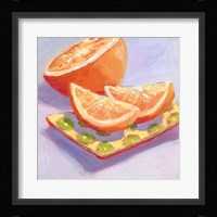 Still Citrus III Framed Print