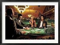 Evening At Ricks Wall Poster by George Bungarda at FulcrumGallery.com