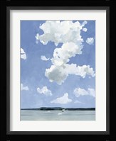 July Lakeside II Framed Print