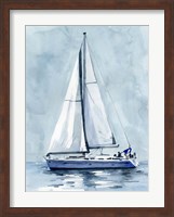Lone Sailboat I Fine Art Print