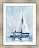 Lone Sailboat II Fine Art Print