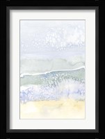 Salty Seaside I Framed Print