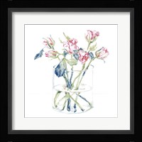 Hockney Roses I Framed Print