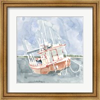 Bright Fishing Boat I Fine Art Print