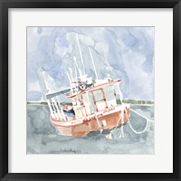 Bright Fishing Boat I Framed Print