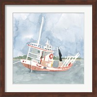 Bright Fishing Boat II Fine Art Print