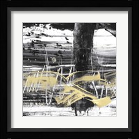 Gold Wave II Framed Print