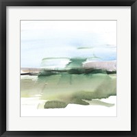 Abstract Wetland II Framed Print