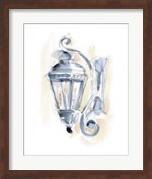 Watercolor Street Lamp II Fine Art Print