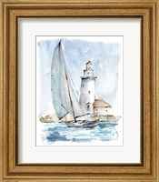 Sailing into the Harbor I Fine Art Print