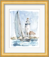Sailing into the Harbor I Fine Art Print