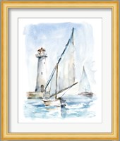 Sailing into the Harbor II Fine Art Print