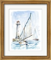 Sailing into the Harbor II Fine Art Print