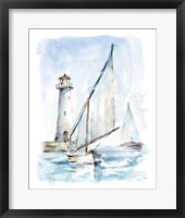 Sailing into the Harbor II Fine Art Print