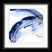 Golden Current IV Framed Print