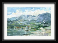 Sailing Along the Coast I Fine Art Print