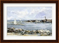 Rocky Shore Coastline II Fine Art Print