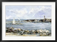 Rocky Shore Coastline II Fine Art Print